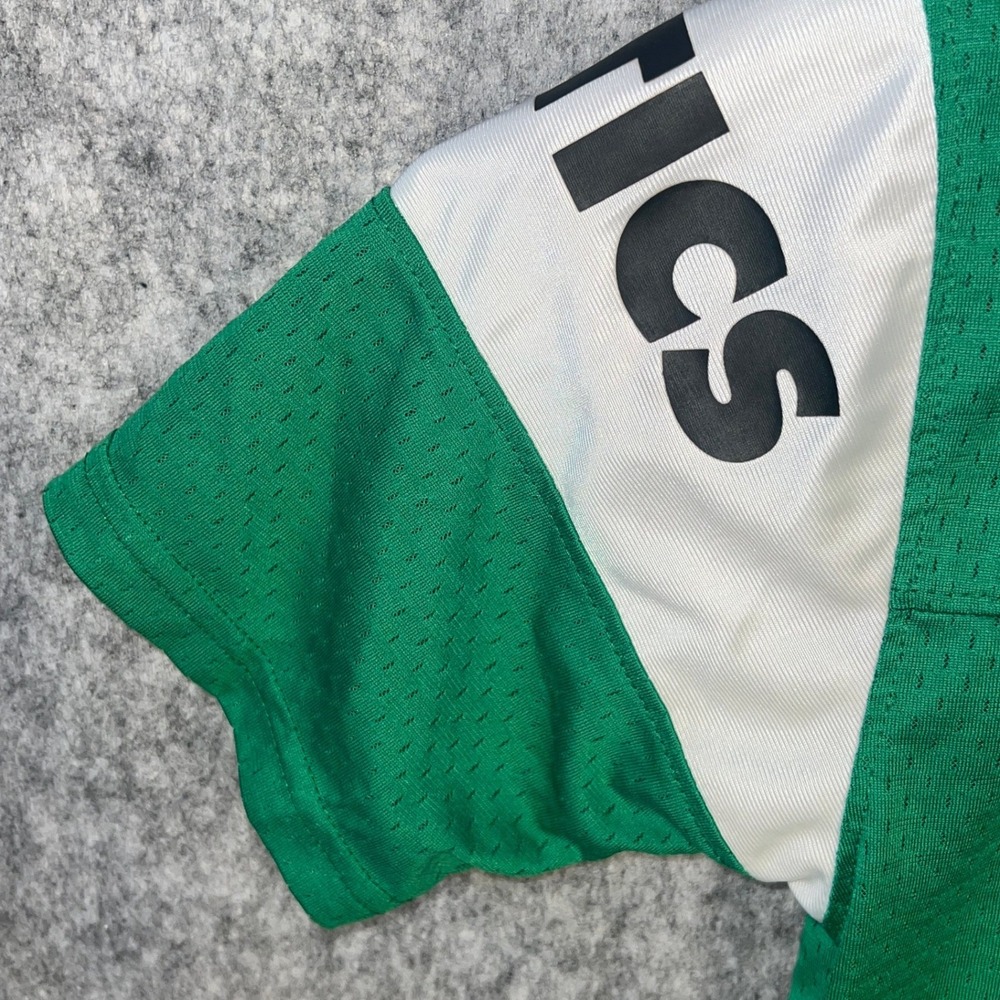 Boston Celtics Ultra Game NBA Mesh Jersey Shirt Green XS Lucky Leprechaun Logo - Picture 8 of 12